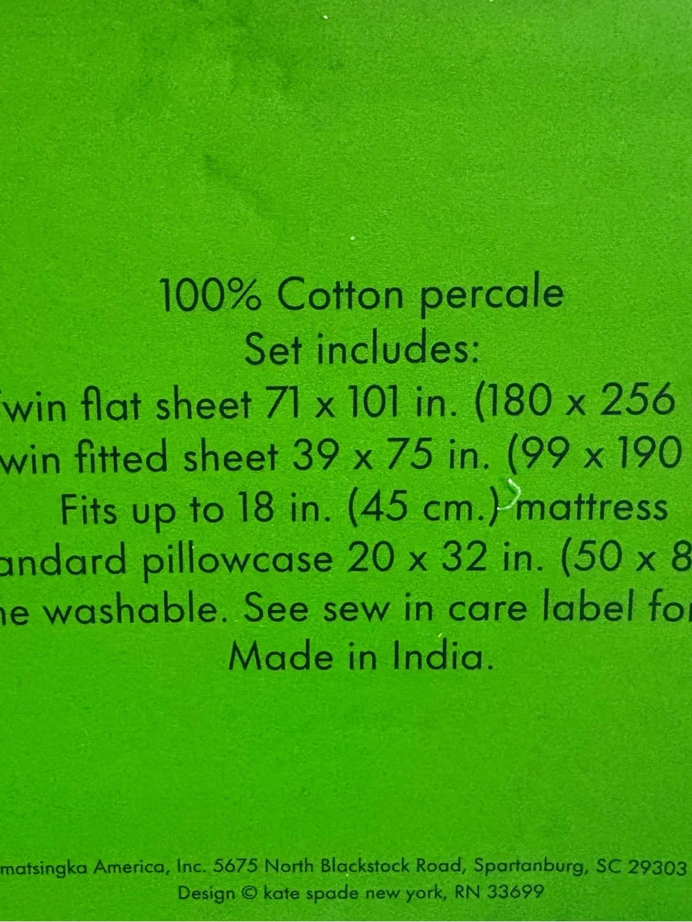 NWT kate spade Cream and gray Narrow Stripe Twin Sheet Set with heart accents